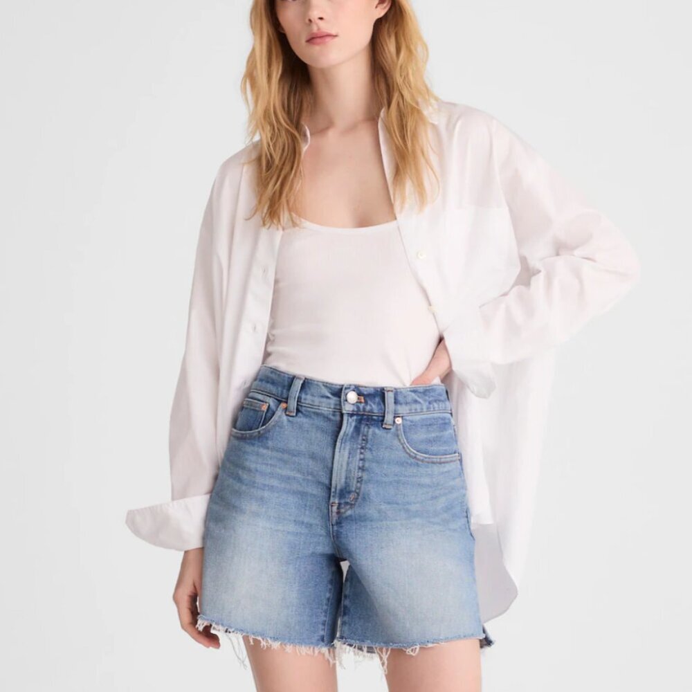 Madewell The Perfect Jean Short Cutoff Denim Shorts